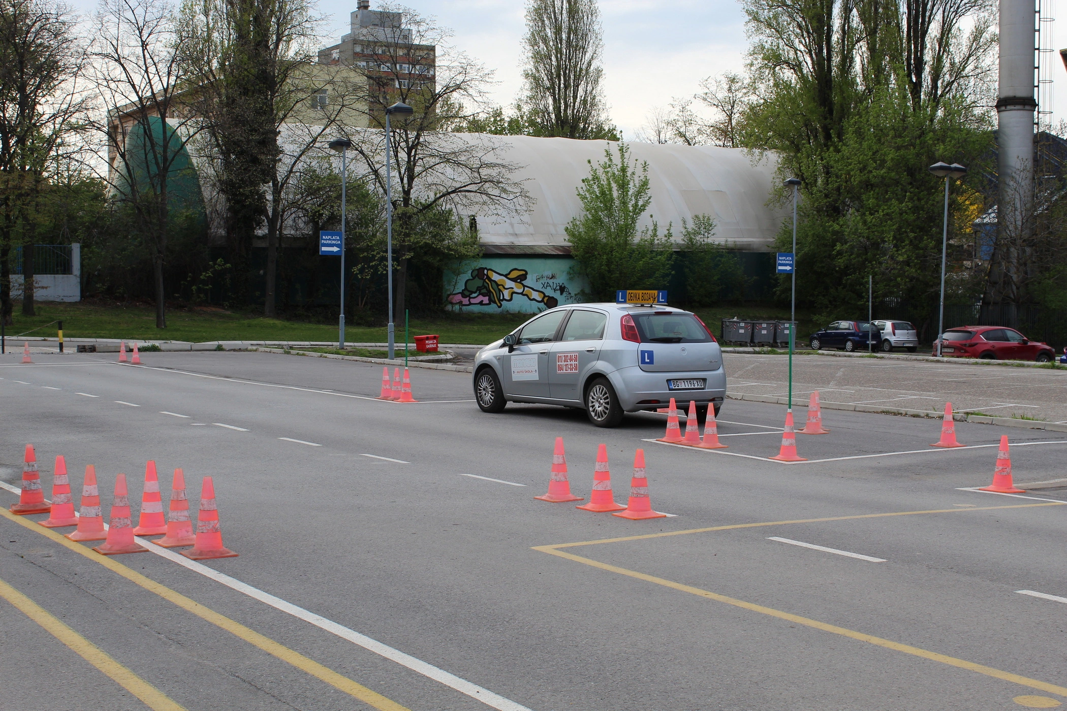 Poligon za obuku B kategorije - Auto škola Monako